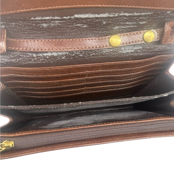 Vintage Brahmin Leather Crossbody purse - Picture 7 of 11